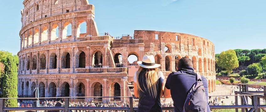 Das Colosseum in Rom