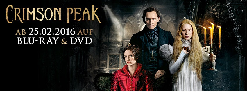 CRIMSON PEAK: Gewinne zum DVD-Start eines von zwei Fanpaketen!