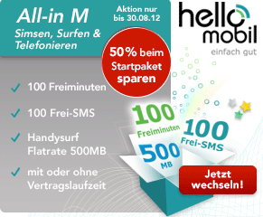 HelloMobil All-in M + Allnet Flat