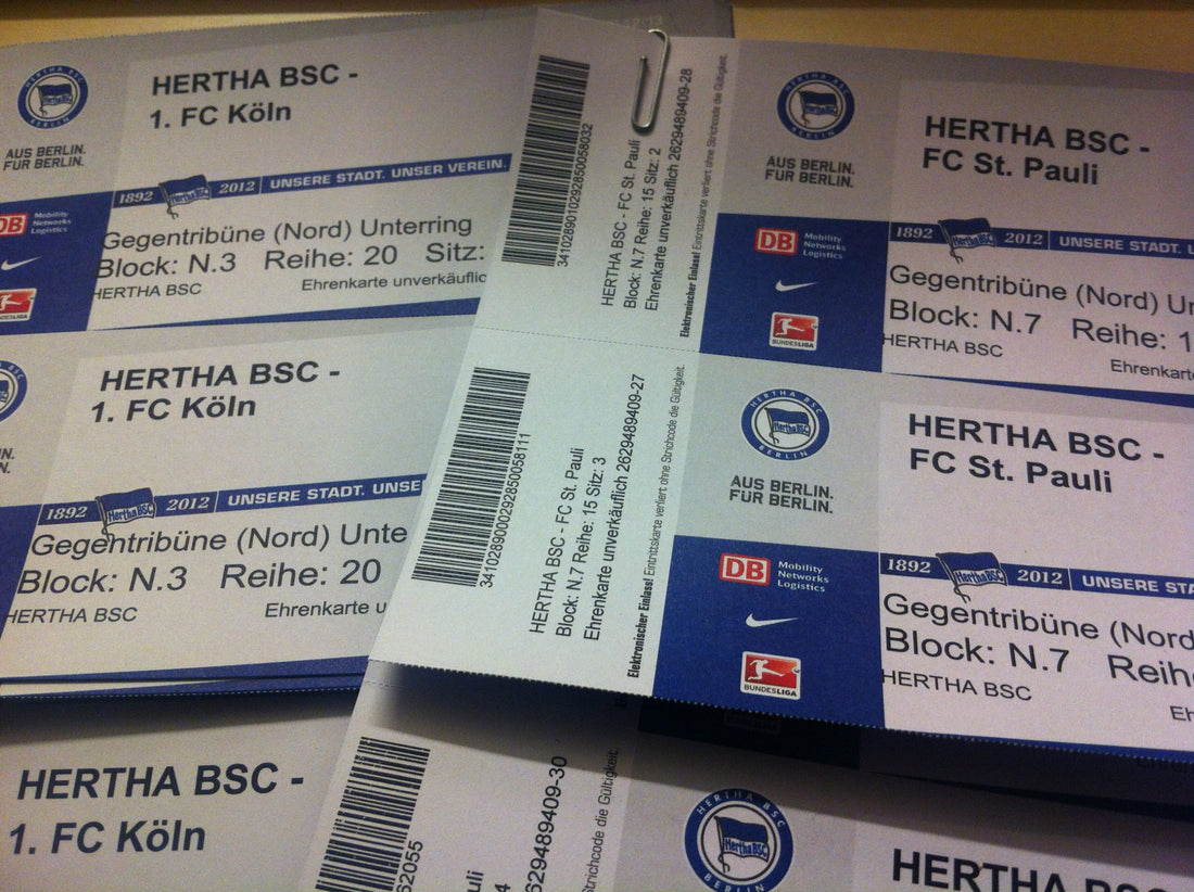 Hertha BSC Tickets gewinnen: Je 5 x 2 Tickets für die Heimspiele