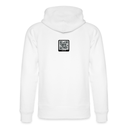 Männer Bio-Hoodie White "Bredouille" - weiß